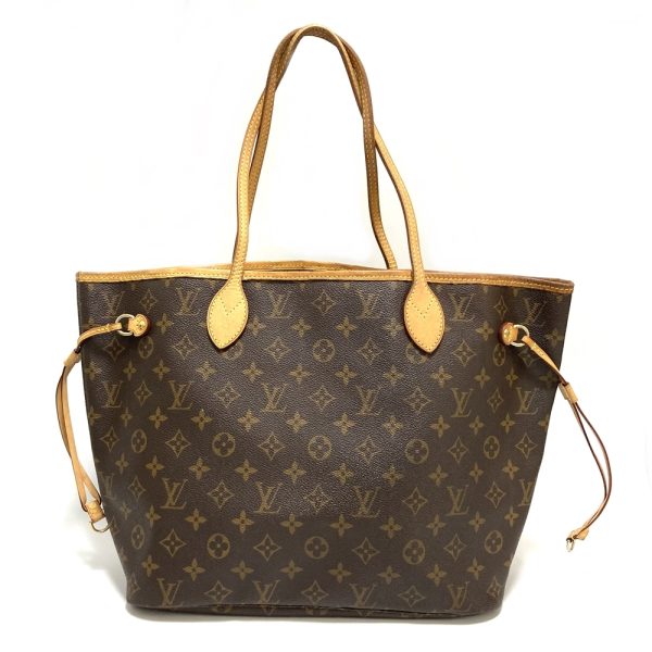 1 Louis Vuitton Monogram Neverfull MM Tote Bag