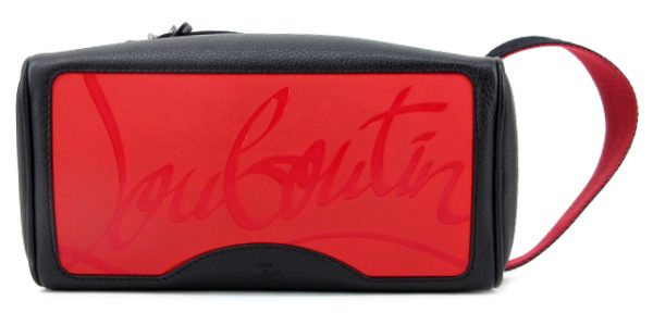 1 Christian Louboutin Blaster Second Bag One Handle Clutch Black