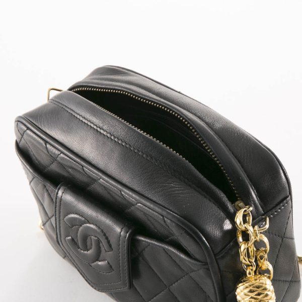 10 Chanel Lammertasse Mini Chain Shoulder Bag With Fringe