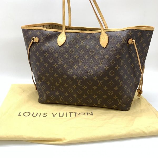 10 Louis Vuitton Neverfull GM Monogram Tote Bag