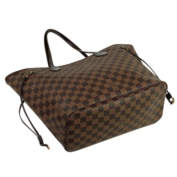 1000044622960 12 Louis Vuitton Neverfull MM Shoulder Bag Damier Ebene