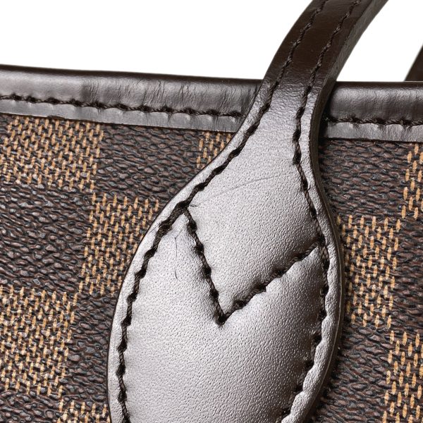 1000044622960 15 Louis Vuitton Neverfull MM Shoulder Bag Damier Ebene