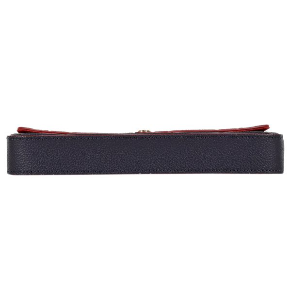 1000044696022 04 Louis Vuitton Pochette Felicie 2WAY Chain Wallet Marine Rouge