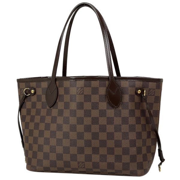 1000046677791 11 Louis Vuitton Neverfull PM Damier Ebene Shoulder Bag