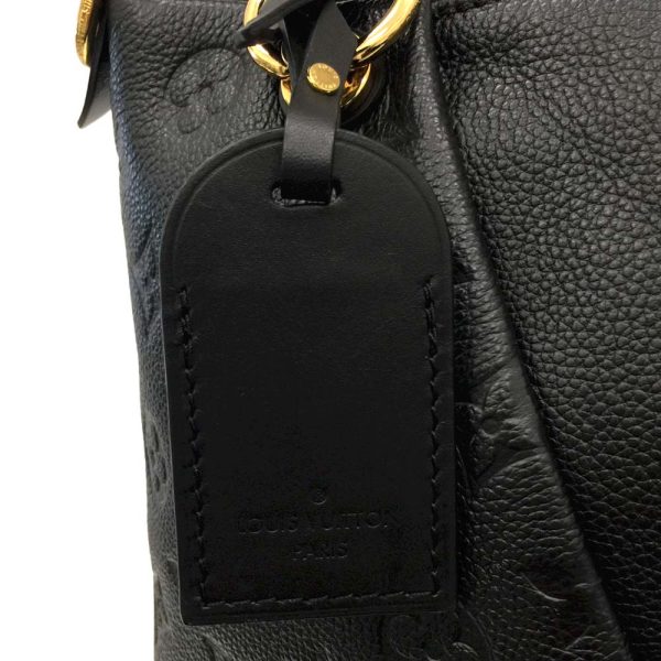 11 Louis Vuitton V Tote MM Shoulder Bag Emplant Noir Black Gold Hardware