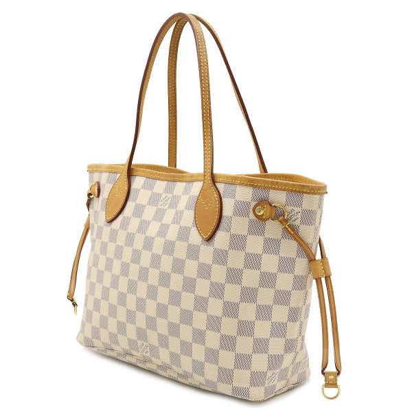 12300503 2 Louis Vuitton Damier Azur Neverfull PM Tote Bag