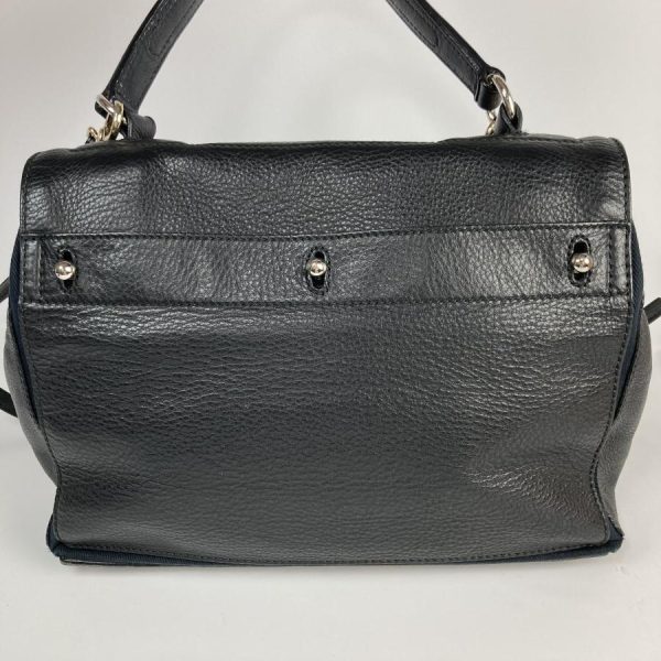 2 Yves Saint Laurent Muse 2 Way Hand Bag Black