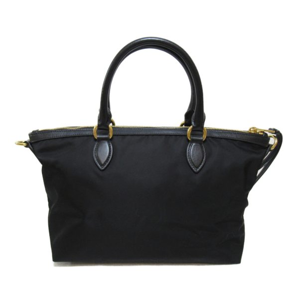 2 Prada 2 Way Shoulder Bag Nylon Black