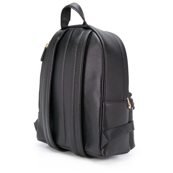 2 Michael Kors Backpack Leather Black