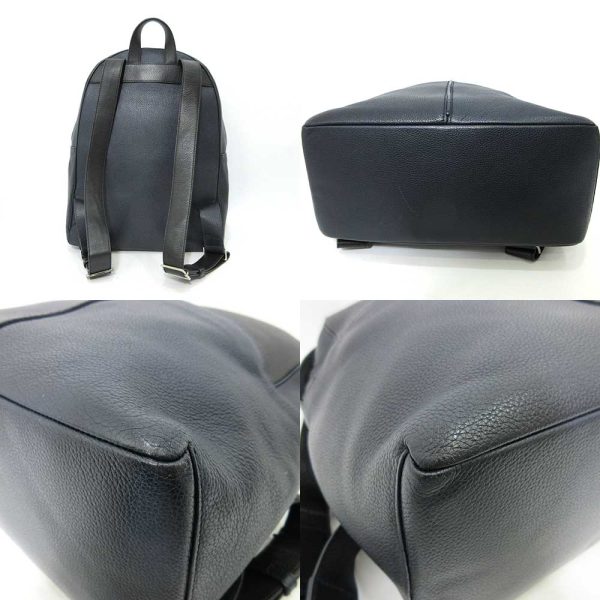 2 Dior Homme Backpack Rucksack Leather Navy Blue