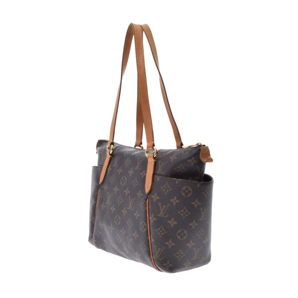 2 Louis Vuitton Monogram Tote Bag Totally PM Brown