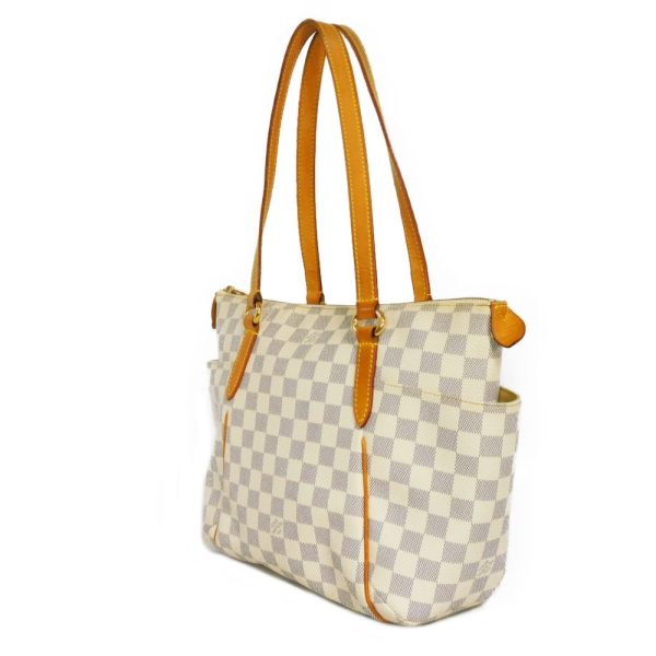 2 Louis Vuitton Totally PM Damier Azur Shoulder Bag White