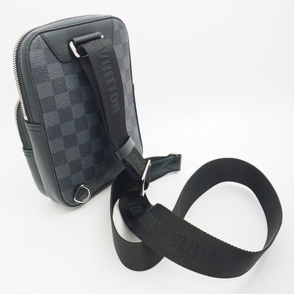 2 Louis Vuitton Amazon Sling Bag Damier Graphite