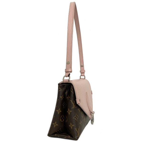 2 Louis Vuitton Saint Michel Pink Brown Rose Ballerina Monogram