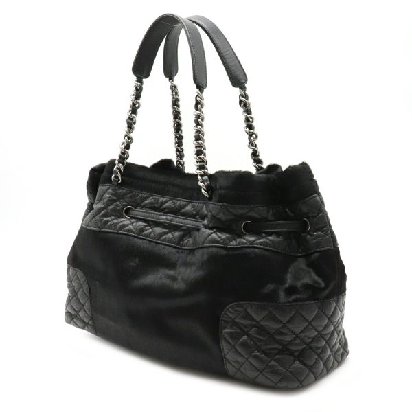 2 Chanel Matelasse Chain Shoulder Tote Bag