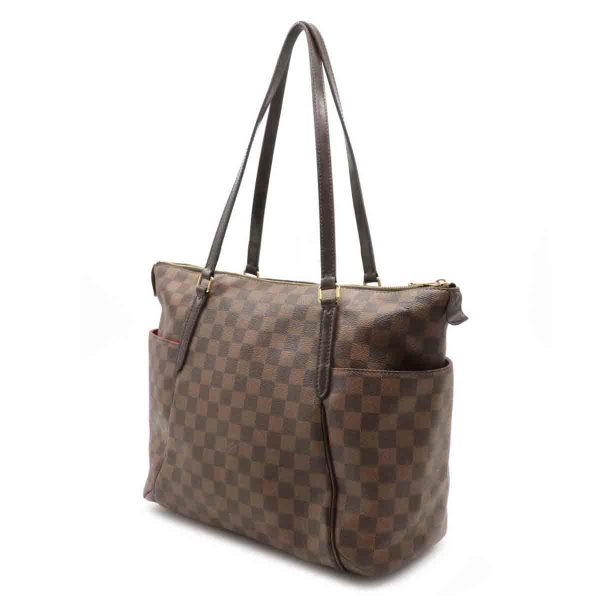 2 Louis Vuitton Damier Totally MM Tote Bag Shoulder Bag