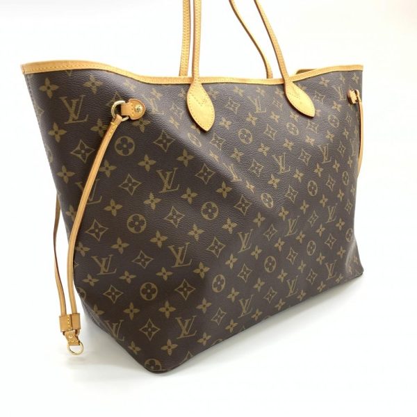 2 Louis Vuitton Neverfull GM Monogram Tote Bag