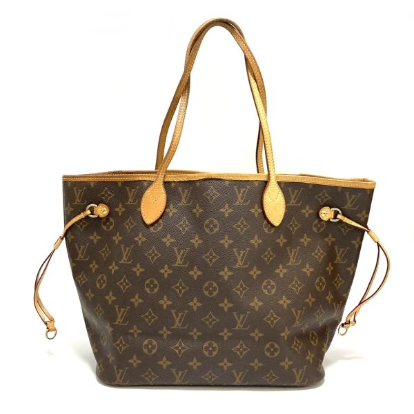 2 Louis Vuitton Monogram Neverfull MM Tote Bag