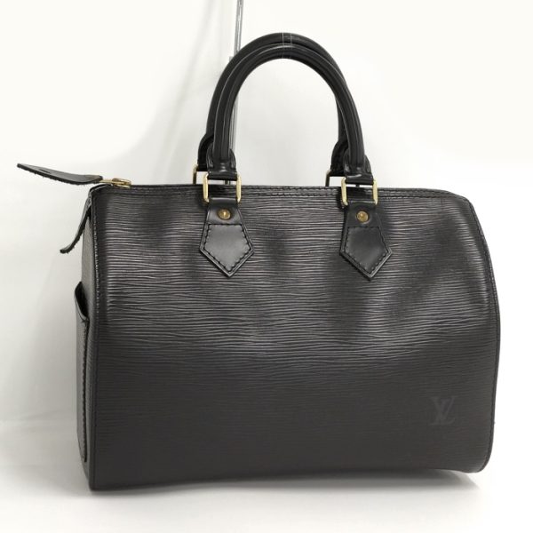 2000773259400534 1 Louis Vuitton Boston Bag Speedy 25 Epi Leather Black