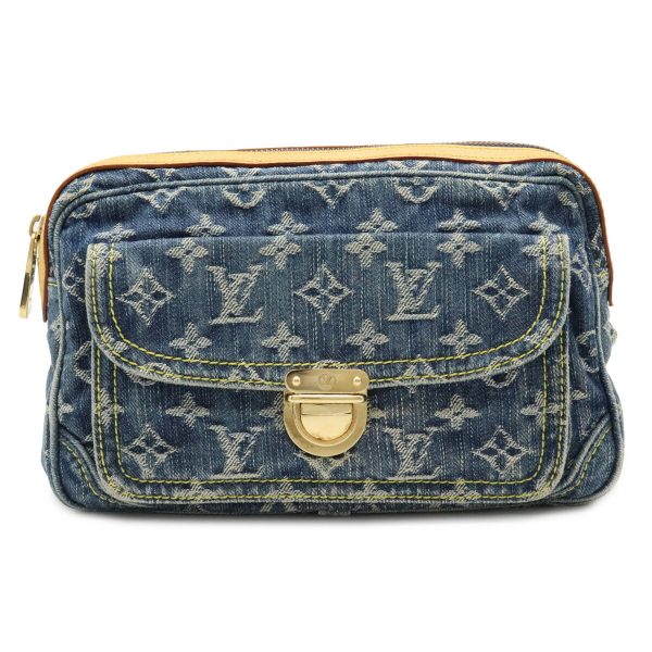 22080752 1 Louis Vuitton Monogram Denim Shoulder Bag