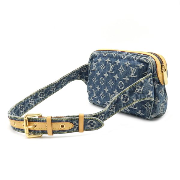 22080752 2 Louis Vuitton Monogram Denim Shoulder Bag