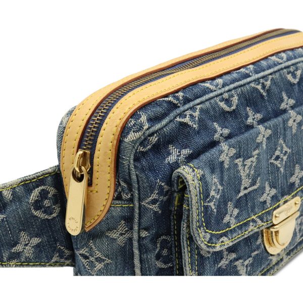 22080752 6 1 Louis Vuitton Monogram Denim Shoulder Bag