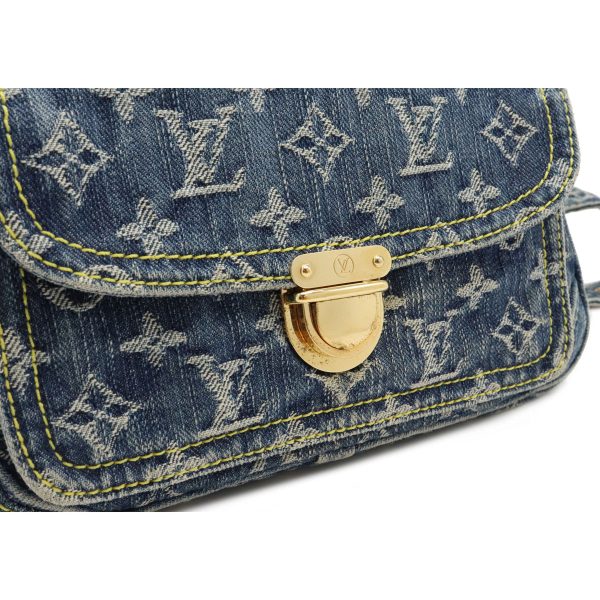 22080752 7 Louis Vuitton Monogram Denim Shoulder Bag