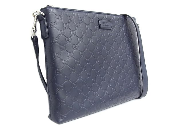 Exif JPEG PICTURE Gucci Sima Diagonal Leather Shoulder Bag