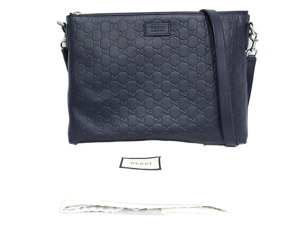 Exif JPEG PICTURE Gucci Sima Diagonal Leather Shoulder Bag