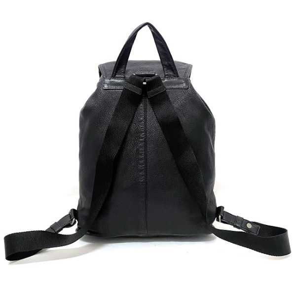 3 Prada Rucksack Backpack Leather Black