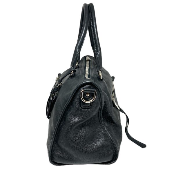 3 Prada Handbag Leather Black