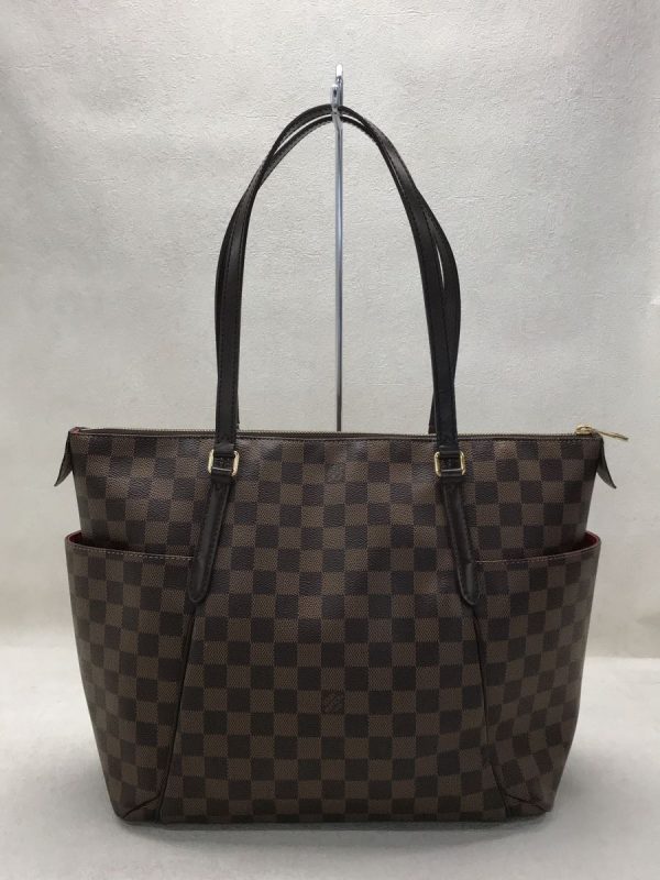 3 Louis Vuitton Tote Bag Pvc Brown