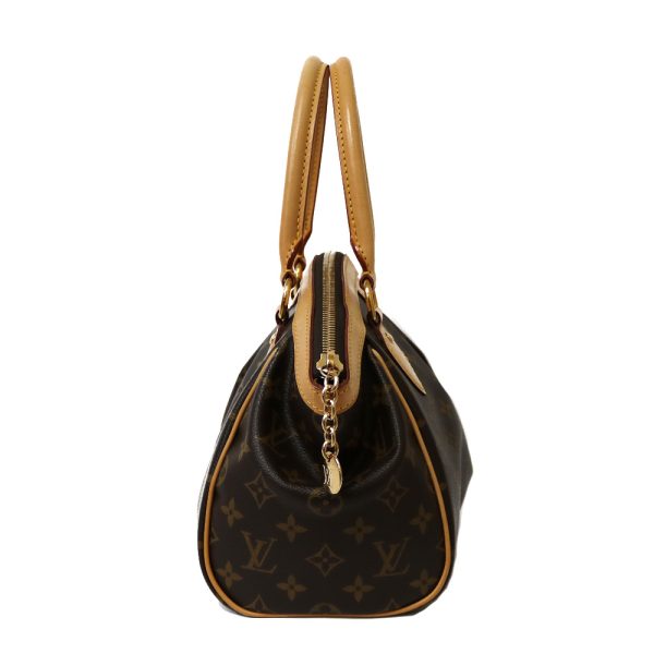 3 Louis Vuitton Tivoli PM Monogram Handbag Brown