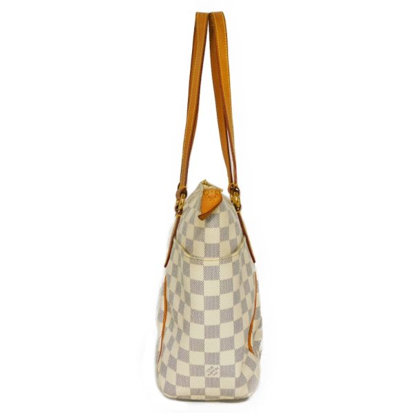 3 Louis Vuitton Totally PM Damier Azur Shoulder Bag White