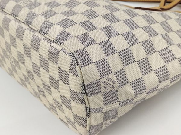 3 Louis Vuitton Neverfull PM Tote Bag Damier Azur