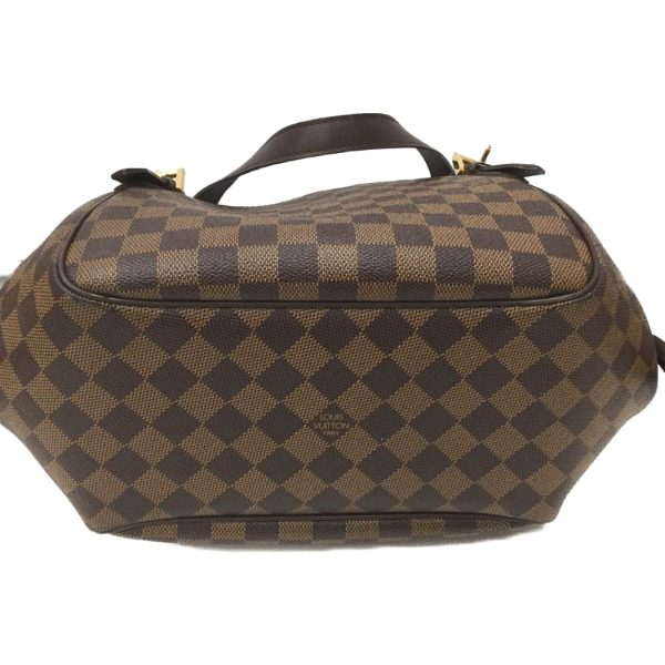 3 Louis Vuitton Bag Damier Belem MM Brown B Rank