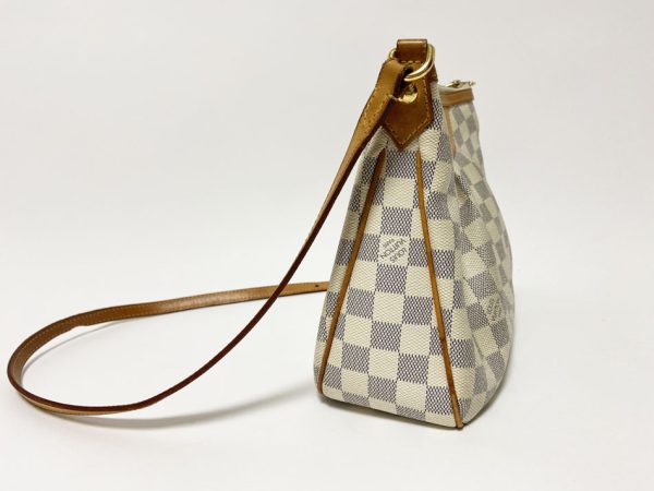 3 Louis Vuitton Damier Azur Siracusa PM Shoulder Bag Crossbody