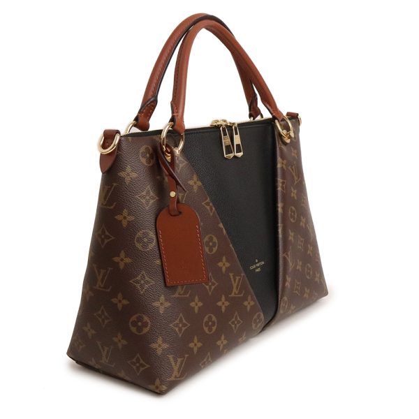 3 Louis Vuitton V Tote MM 2way Handbag Shoulder Bag