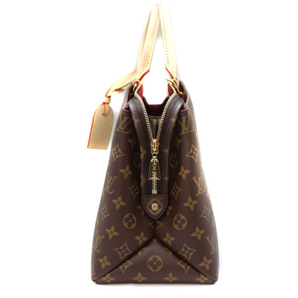 3 Louis Vuitton MM Bag 2 Way Bag Monogram Canvas Brown