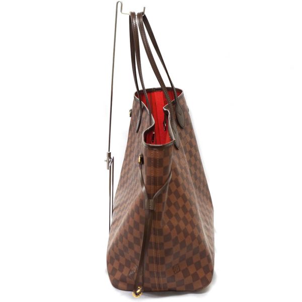 3 Louis Vuitton Neverfull GM Damier Canvas Tote Bag Brown