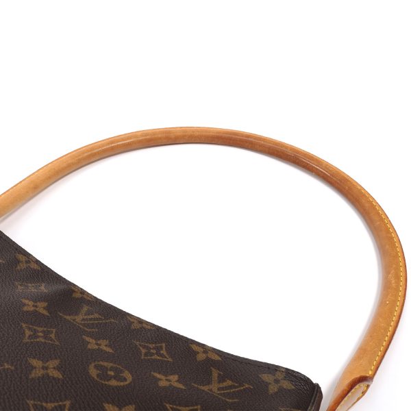 3100427 155n 4 Louis Vuitton Looping MM Monogram Brown Shoulder Bag