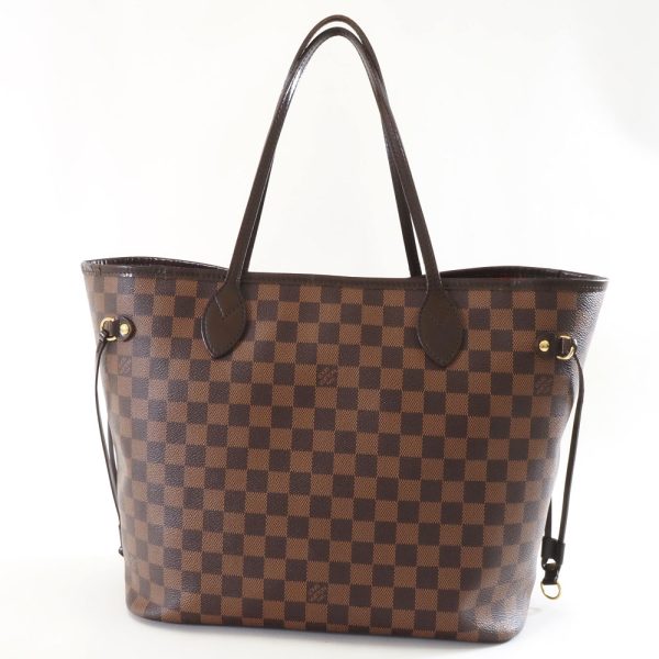 3100540 43n 2 Louis Vuitton Neverfull MM Damier Ebene Shoulder Bag