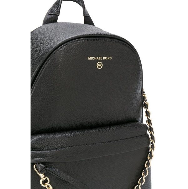 4 Michael Kors Backpack Leather Black