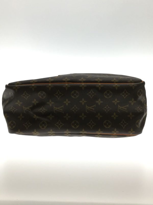 4 Louis Vuitton Trouville Handbag Monogram Leather Brown