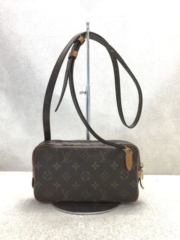 4 Louis Vuitton Pochette Marly Bandouliere monogram