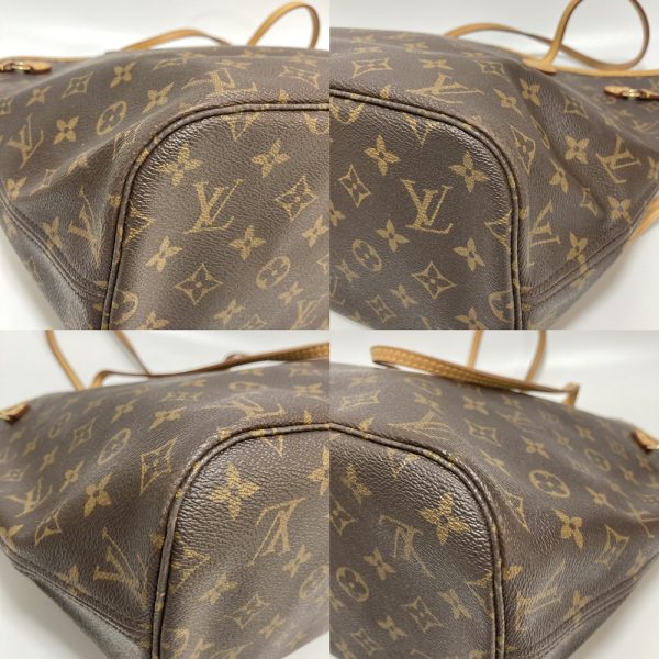 4 Louis Vuitton Monogram Neverfull MM Tote Bag