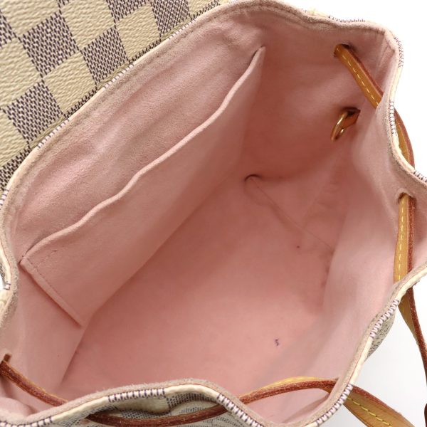 5 Louis Vuitton Damier Azur Sperone BB Mini Rucksack Backpack