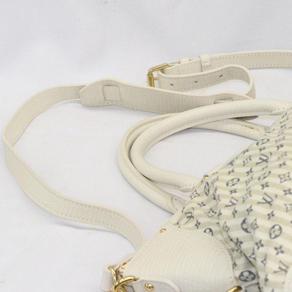 5 Louis Vuitton Monogram Minilan Croisette Marina GM 2 Way Bag Beige