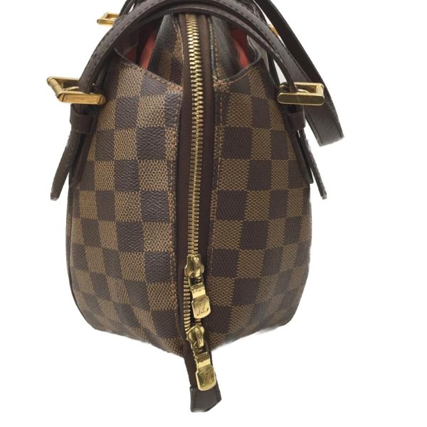 5 Louis Vuitton Bag Damier Belem MM Brown B Rank