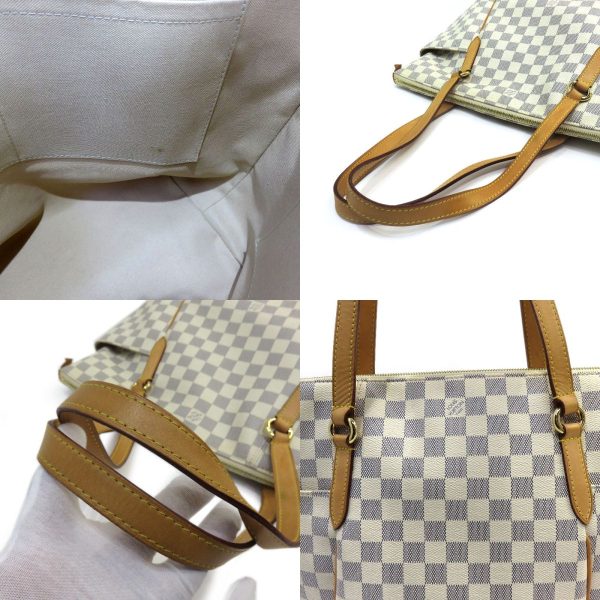 5 Louis Vuitton Damier Azur Totally MM Shoulder Bag Tote Bag